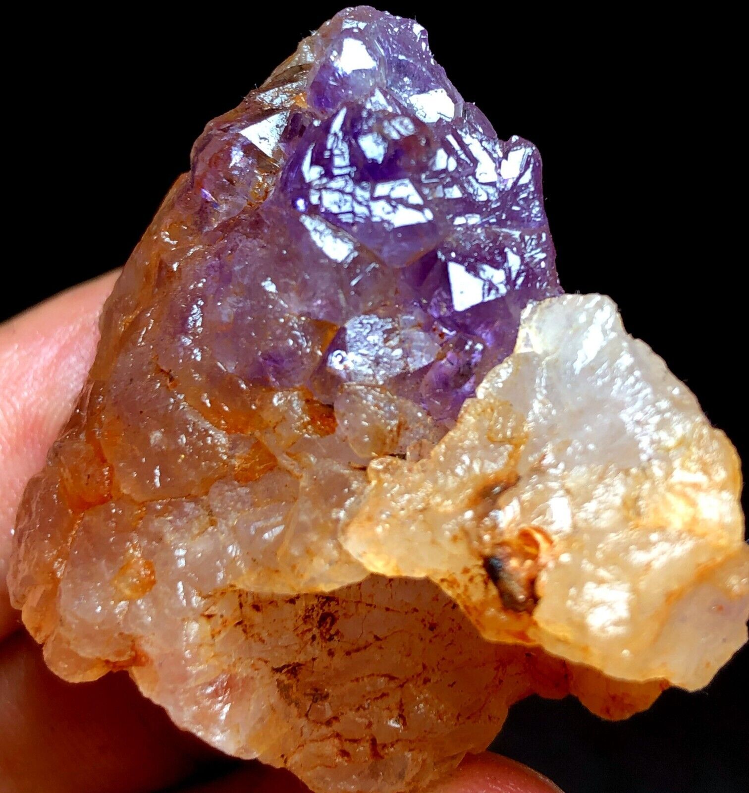 37g 1PC Diamond Grade  Super Seven Skeletal  Amethyst Quartz Crystal  L580