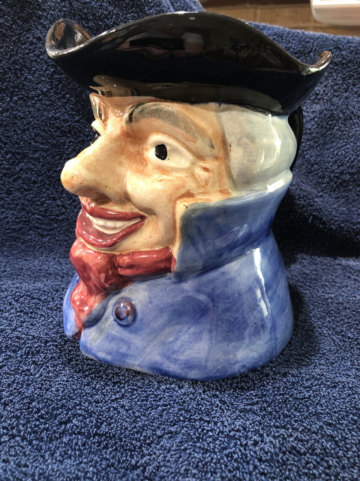 Shorter And sons George Washington Pitcher Collectible Antiques no chips