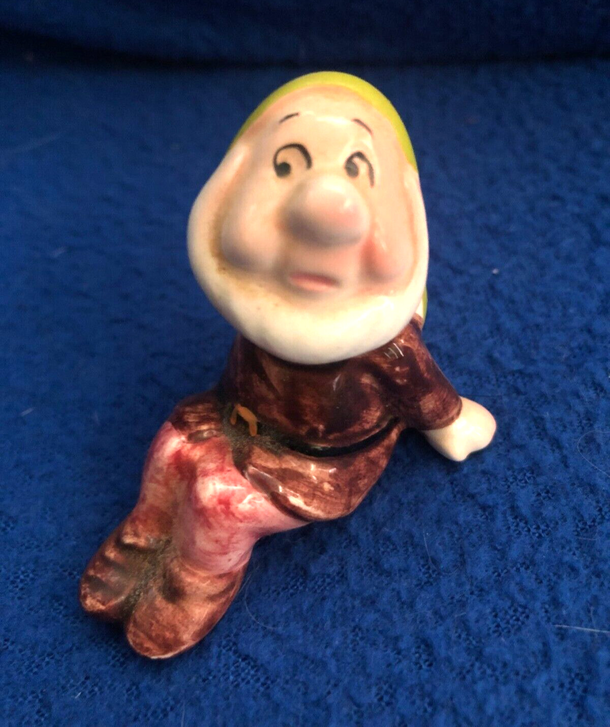 Walt Disney Snow White Sneezy Ceramic Figure