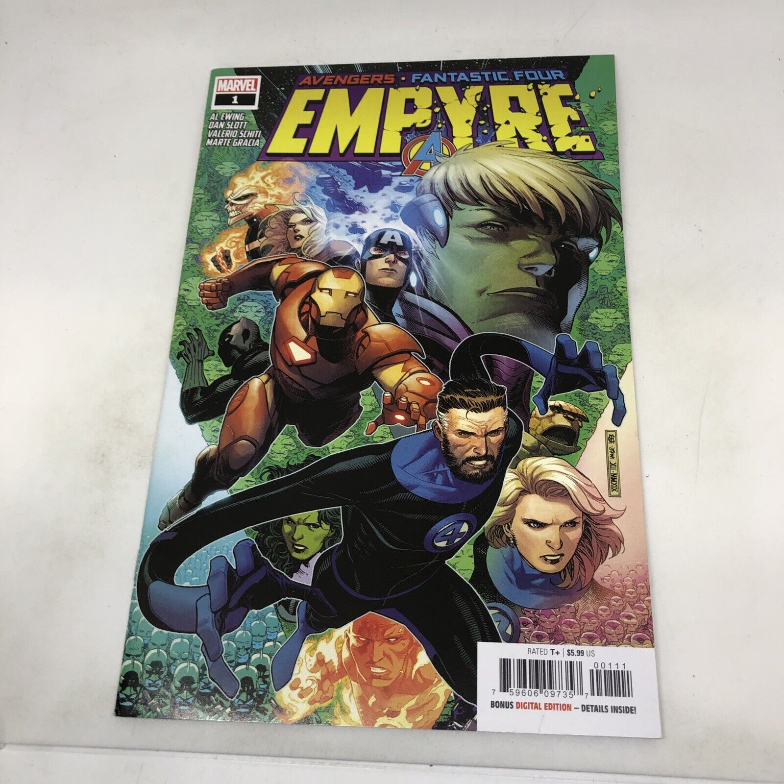 Empyre #1 2020 Unread 1st Print Jim Cheung Main Cover Marvel Comics Al Ewing