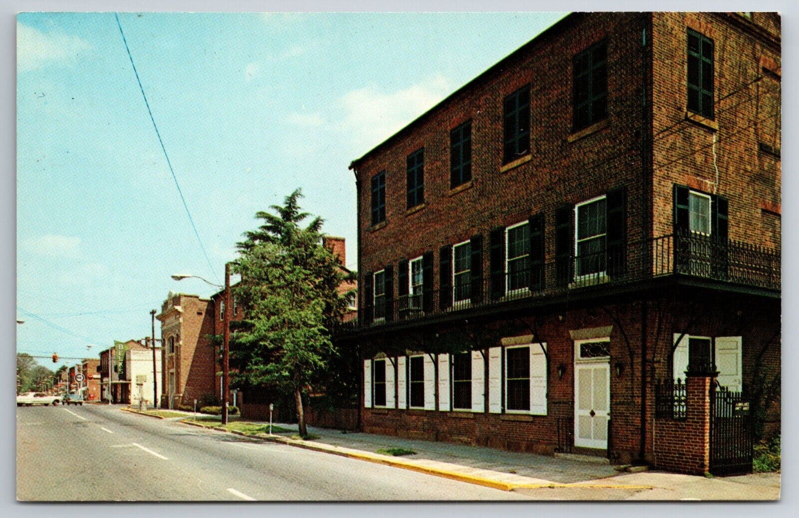Vintage Postcard SC York Congress Street -6073