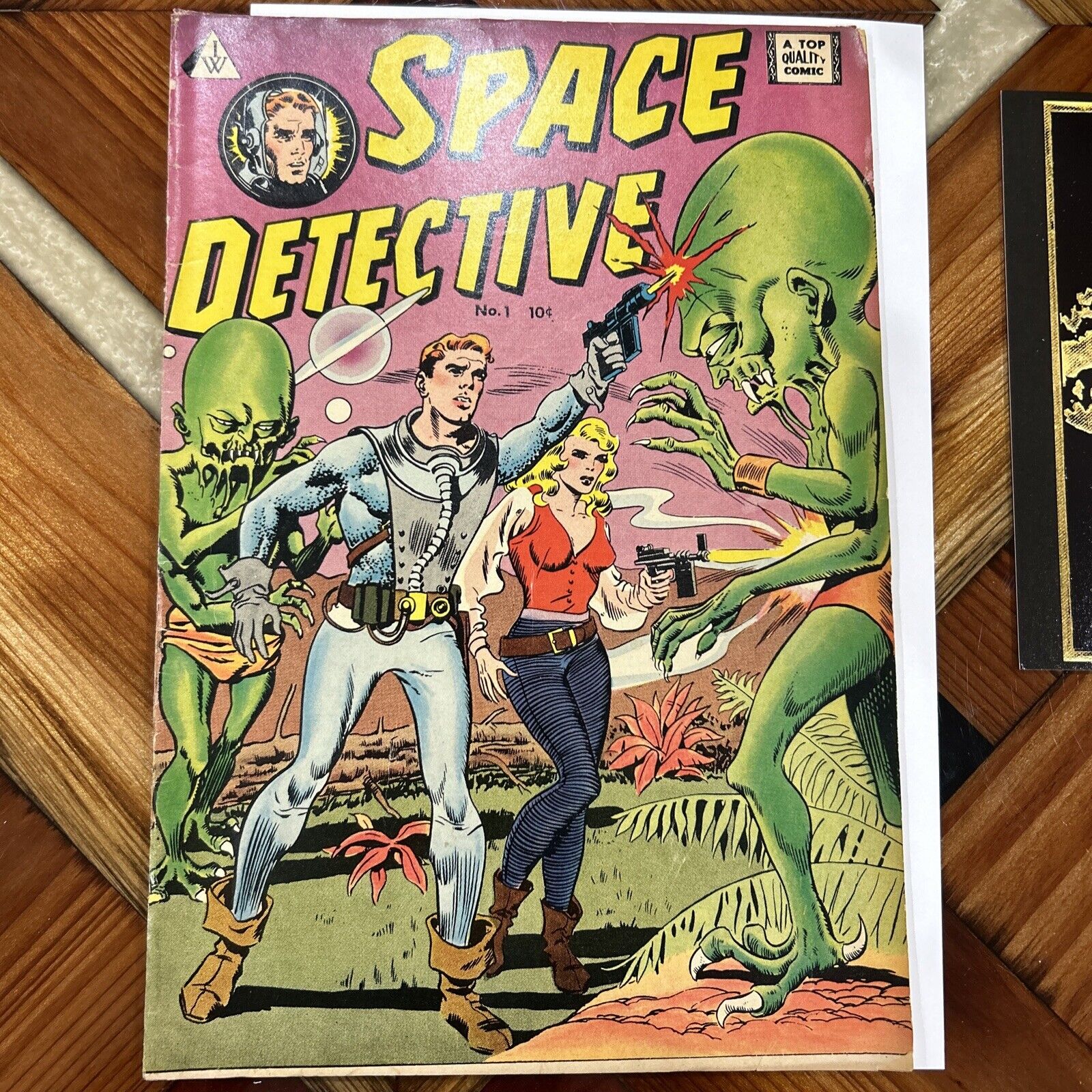 Space Detective # 1 - 1957 - I.W. Enterprises VG 4.0