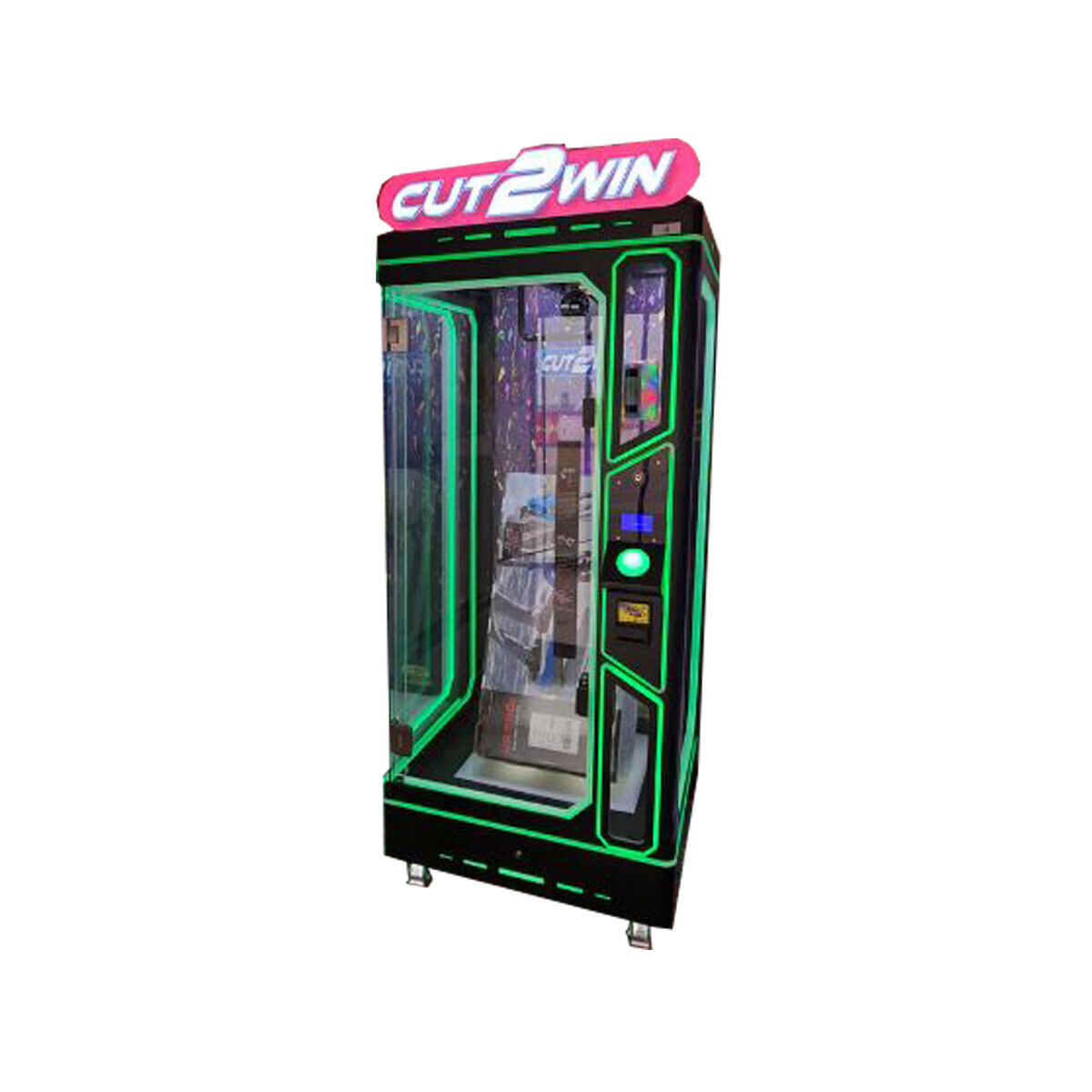 Cut 2 Win Arcade Skill Game - Deluxe Cabinet