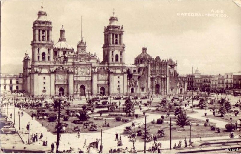 CATEDRAL MEXICO CITY MEXICO 1936