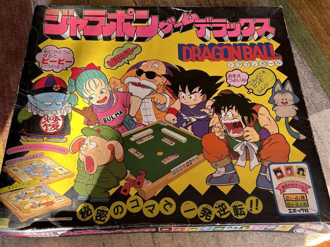 Epoch Dragon Ball Jarapon Donjara Akira Toriyama Mahjong Early Rare Toy　/