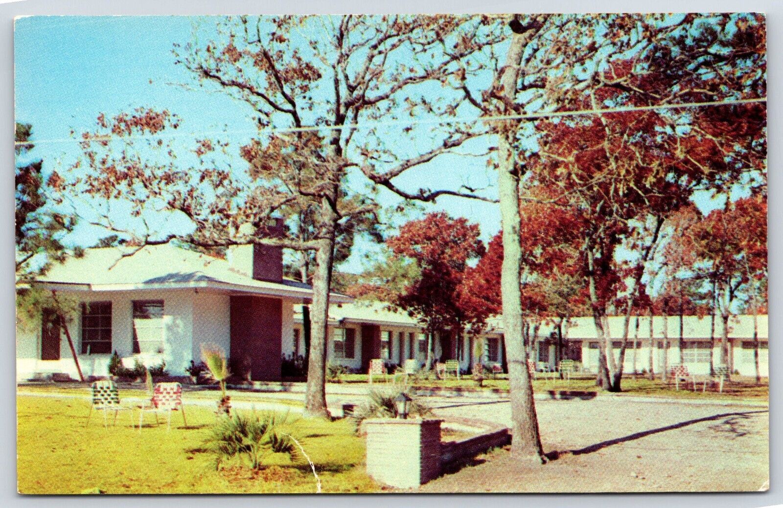Vintage Postcard Coral Sands Hotel Court Myrtle Beach South Carolina