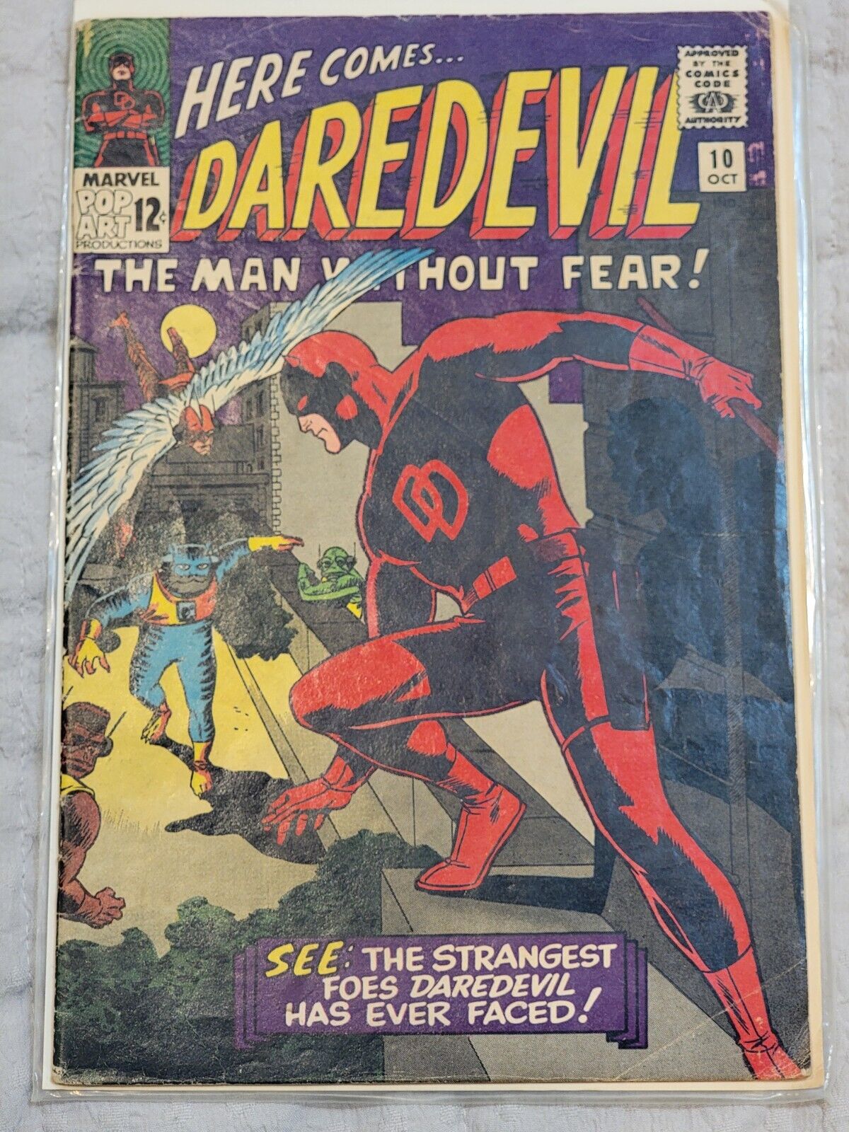 Daredevil #10 (1965), 1st Appearance of Ani-Man, Silver Age, About F To VF
