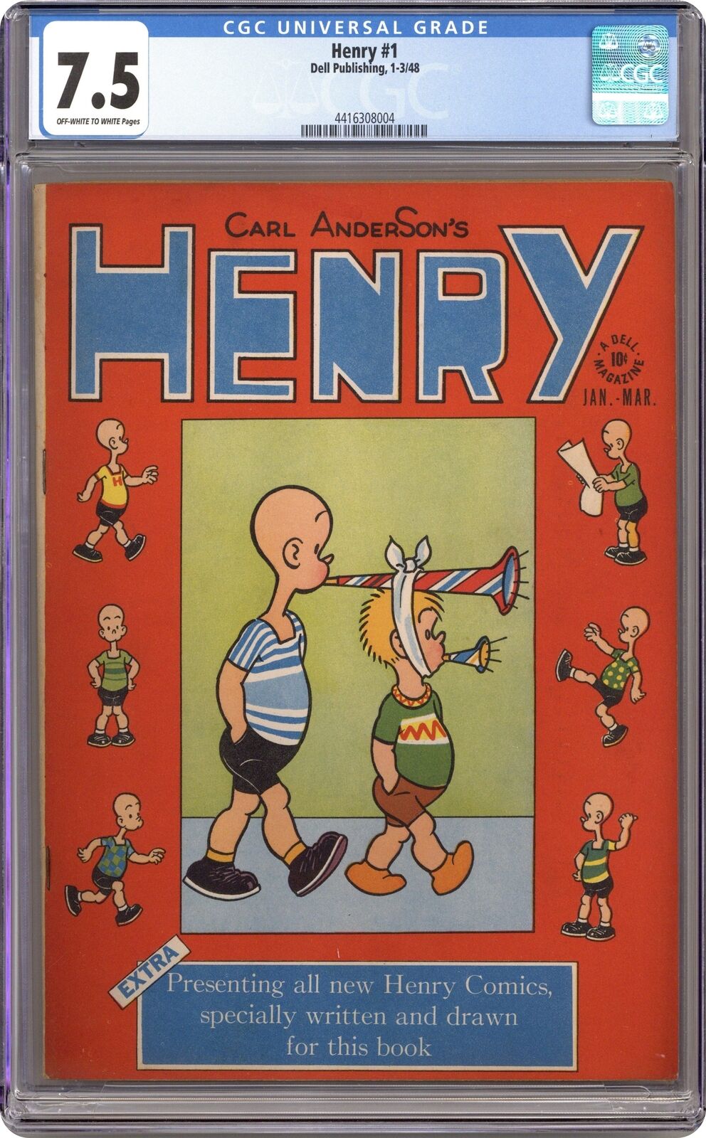 Henry #1 CGC 7.5 1948 4416308004