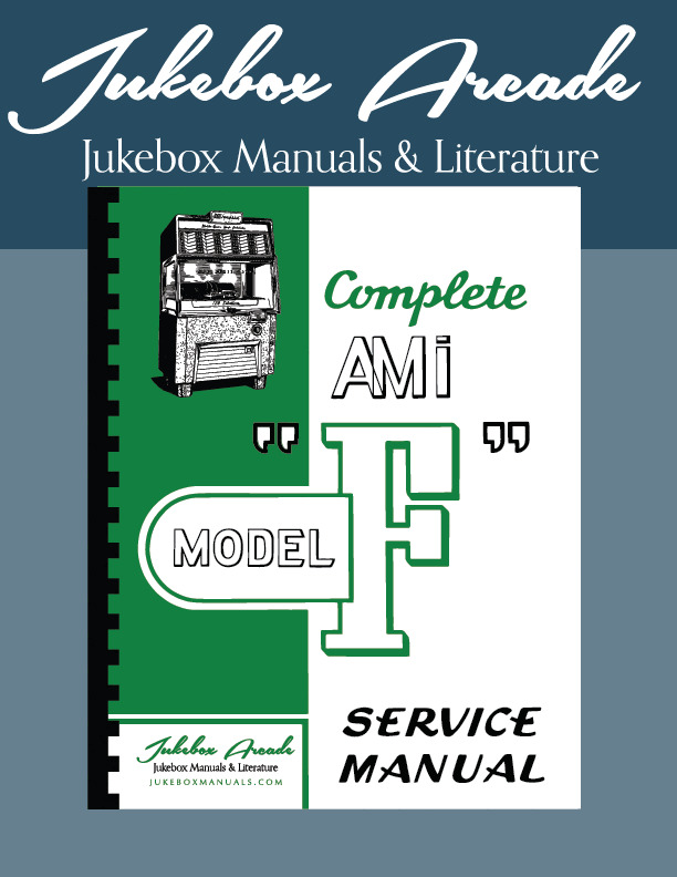 NEW Complete AMI Model F Service Manual, Parts Lists and Troubleshooting Charts