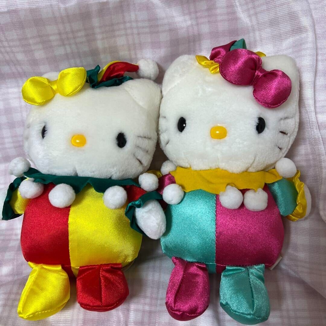 Hello Kitty, Mimmy Clown Retro Eikoh Plush Toy 1999 Sanrio RARE Vintage Used
