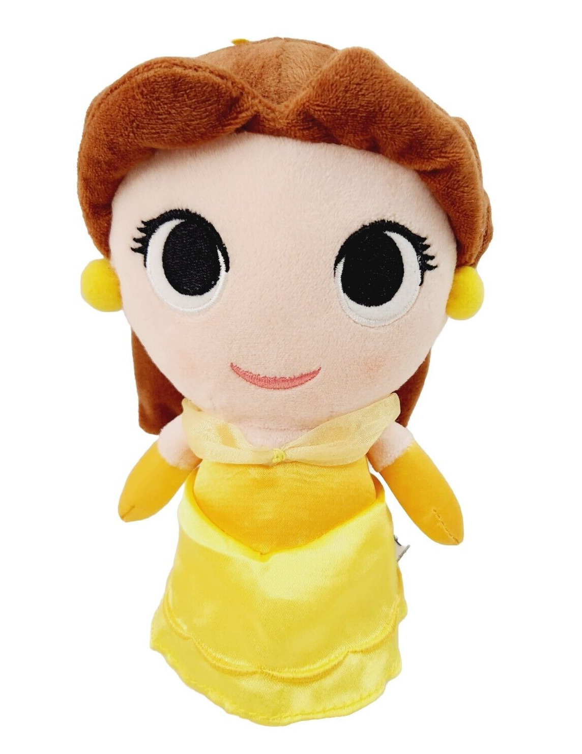 Disney Princess Belle Beauty & The Beast Plush 8 in Funko Sewn Eyes Doll