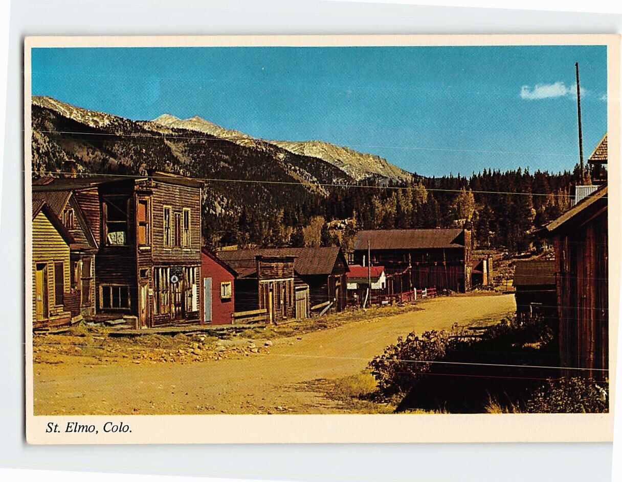 Postcard St. Elmo, Colorado