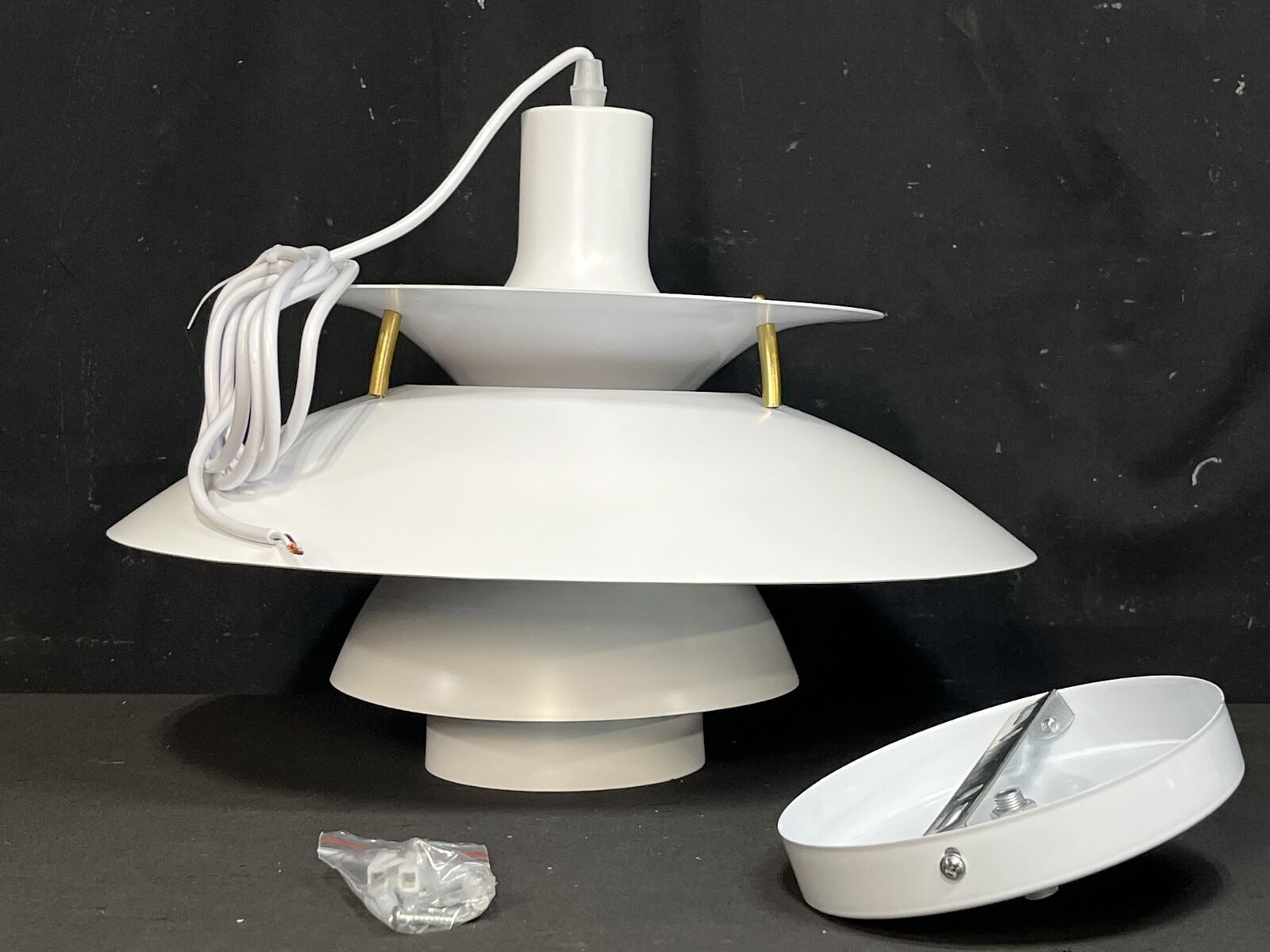 WalmHomie Mid Century Creative Art Lamp for Kitchen Island Bedroom White New