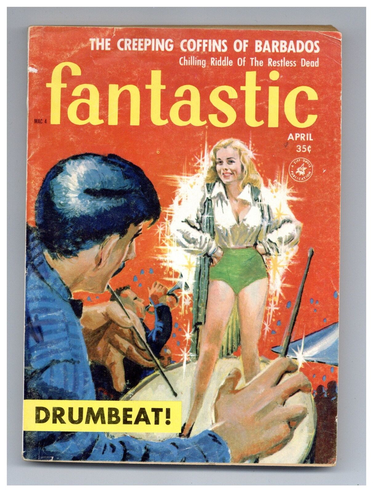 Fantastic Vol. 7 #4 FR/GD 1.5 1958 Low Grade