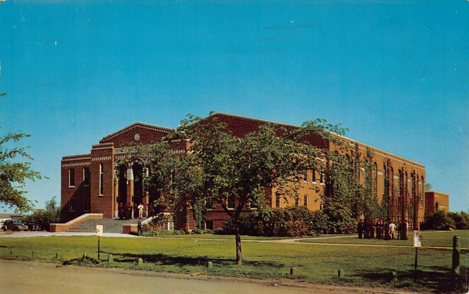 Fargo ND North Dakota Agricultural College Campus 1950s Vtg Postcard P5