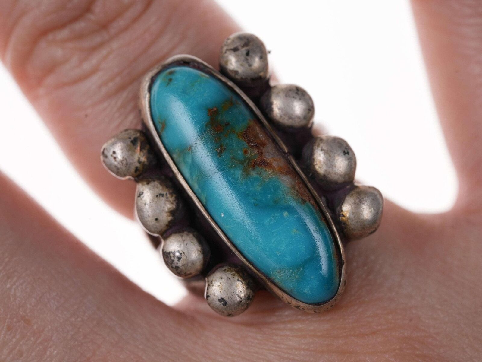 Vintage Native American Silver/turquoise ring