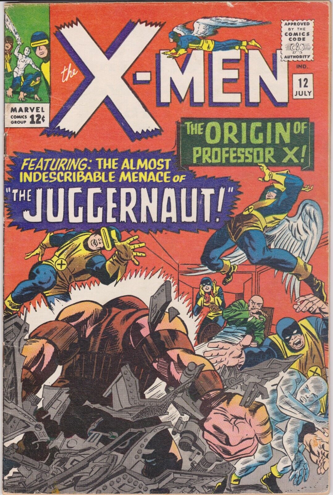Marvel X-Men #12 1965 VG/F