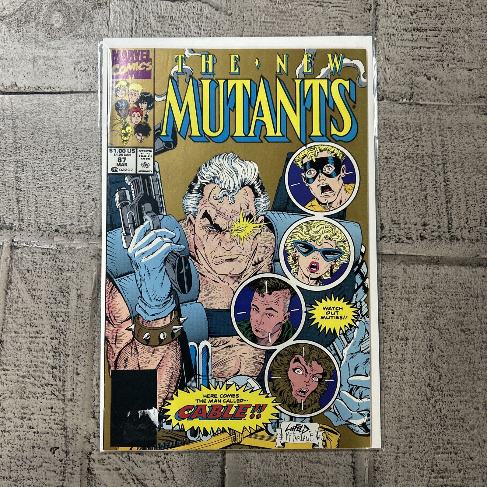 The New Mutants #87 2nd Printing (Marvel, 1991)