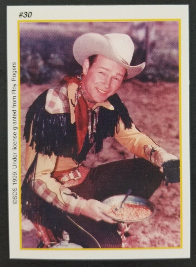 Roy Rogers 1999 Cowboy Western Card #30 (NM)