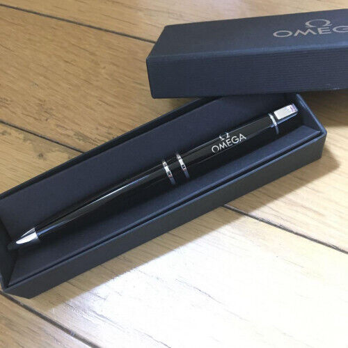 Omega Ballpoint Pen Rare Limited Edition Black