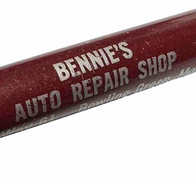 Vintage Bowling Green Missouri Bennie’s Auto Repair Shop Car Service MO Pen