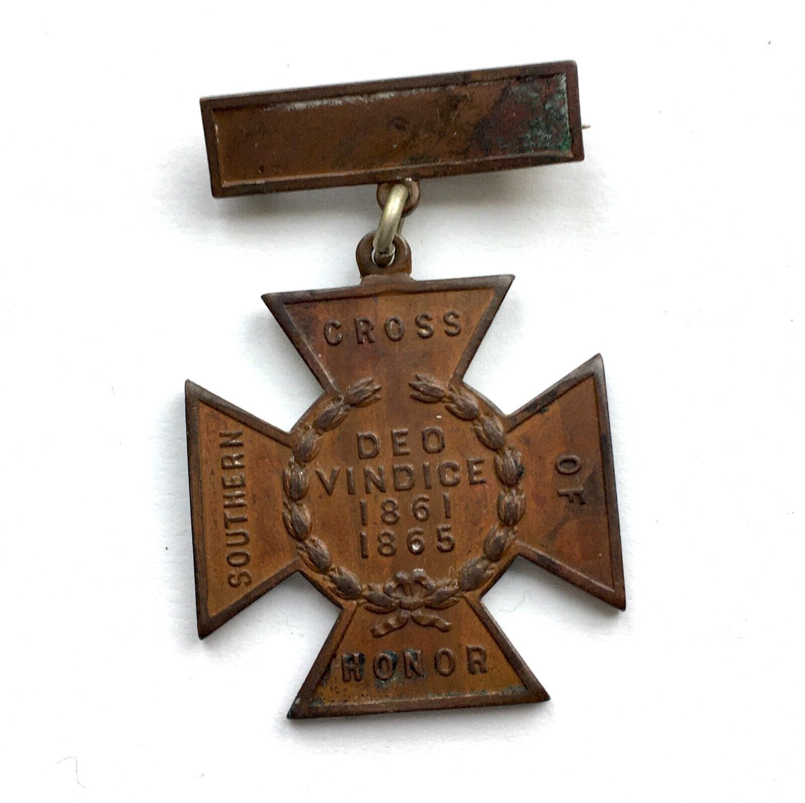 United Daughters Confederacy Maltese Cross Medal Southern History Civil War