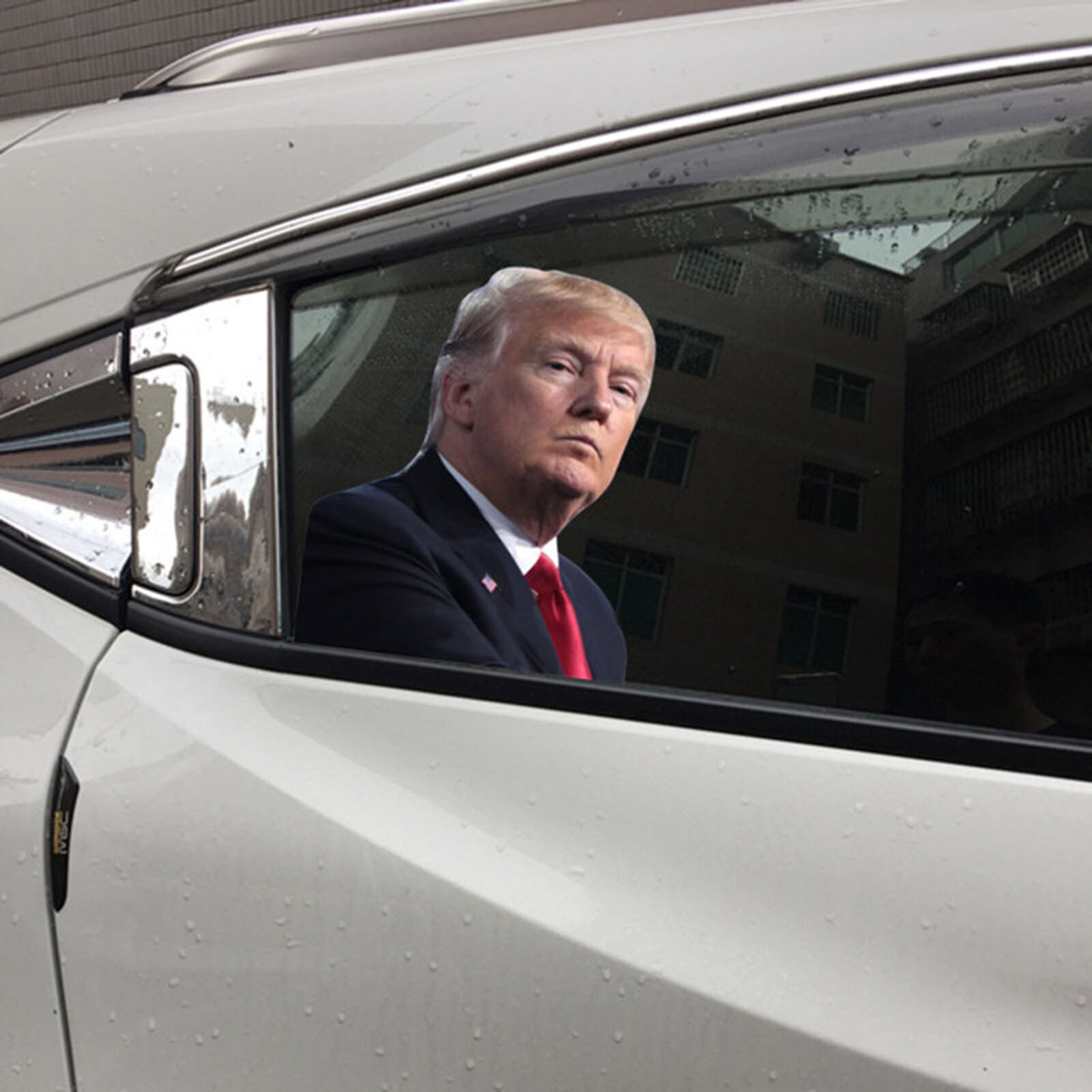 2024 President Donald Trump Car Sticker Life Person Passenger Side Window 2PCS
