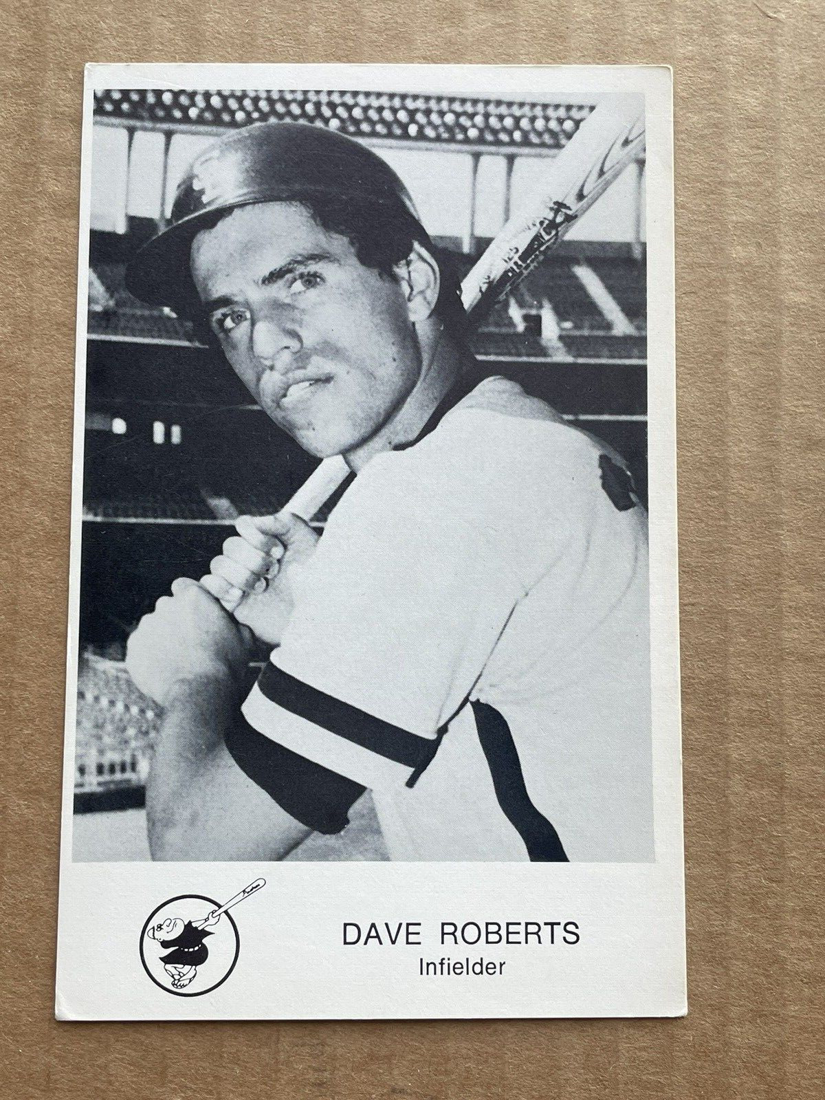 1973 San Diego Padres Dave Roberts Photo Card