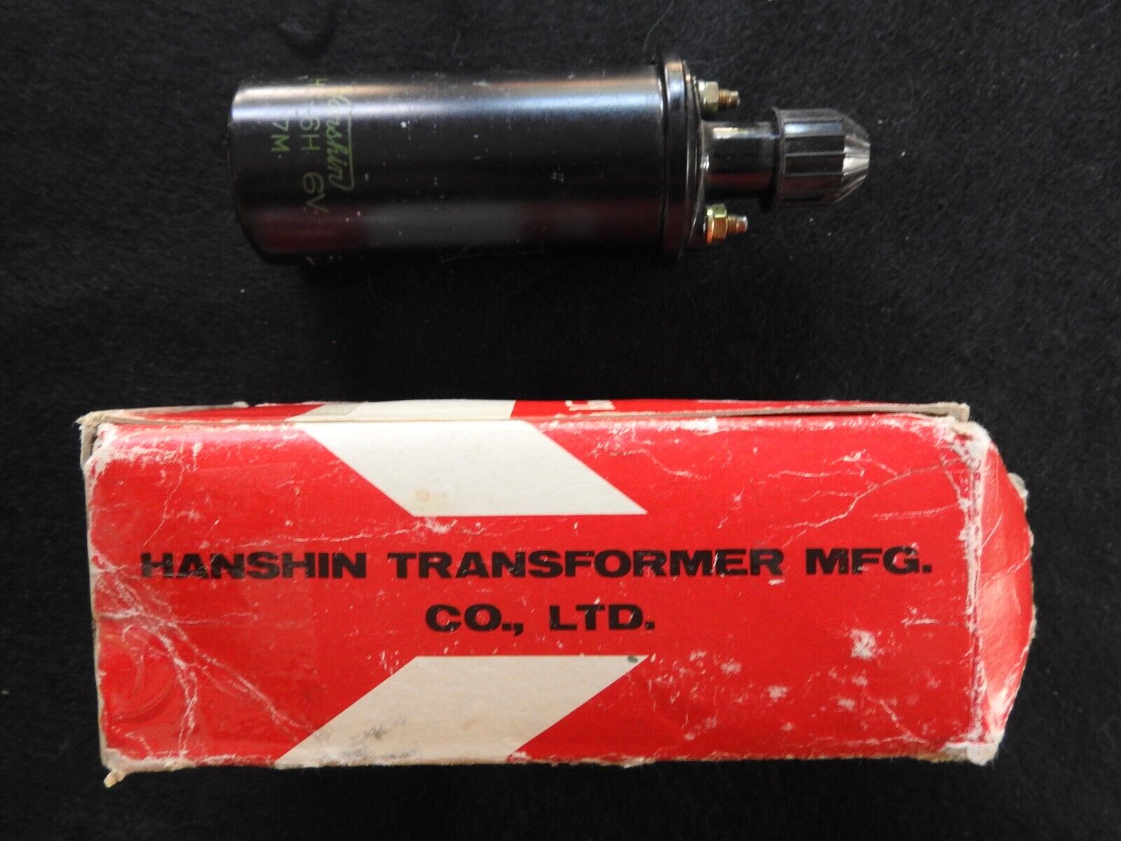 NOS Hanshin Ignition Coil Fits: Yamaha 1964 YDS2 1965 66 YDS3 YM1 6V HS-6H