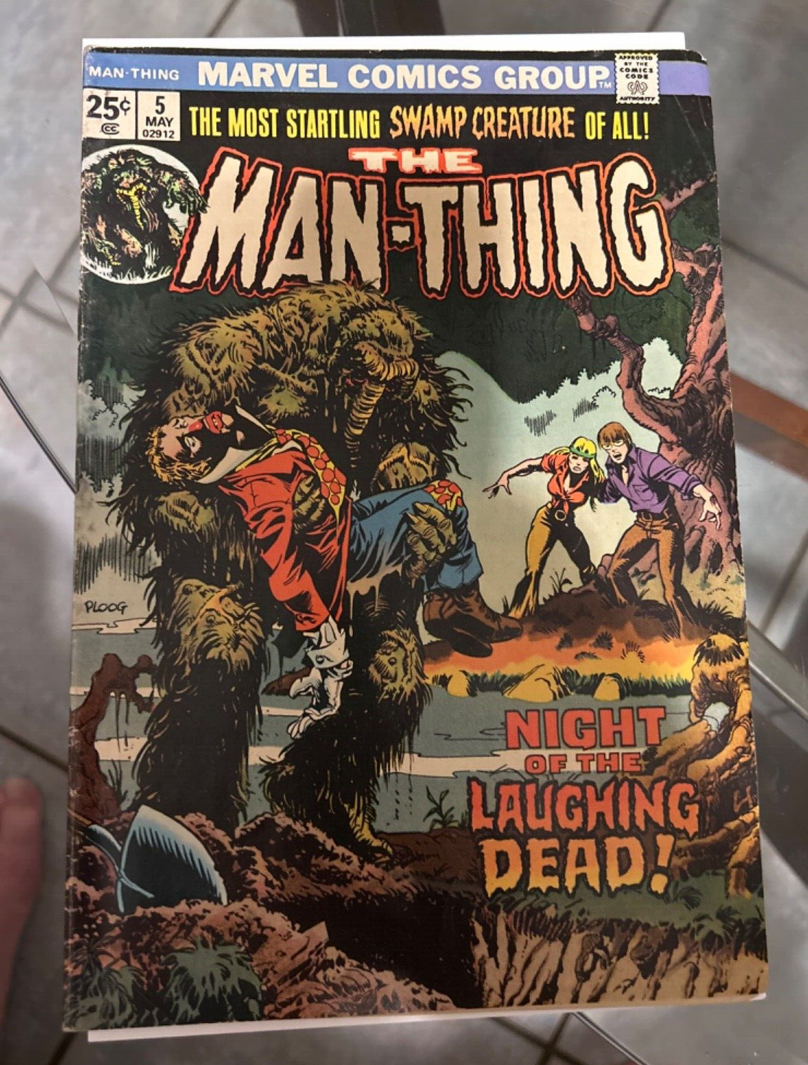 MAN-THING (1974 Series)  (MARVEL) #5 Near Mint Comics Book