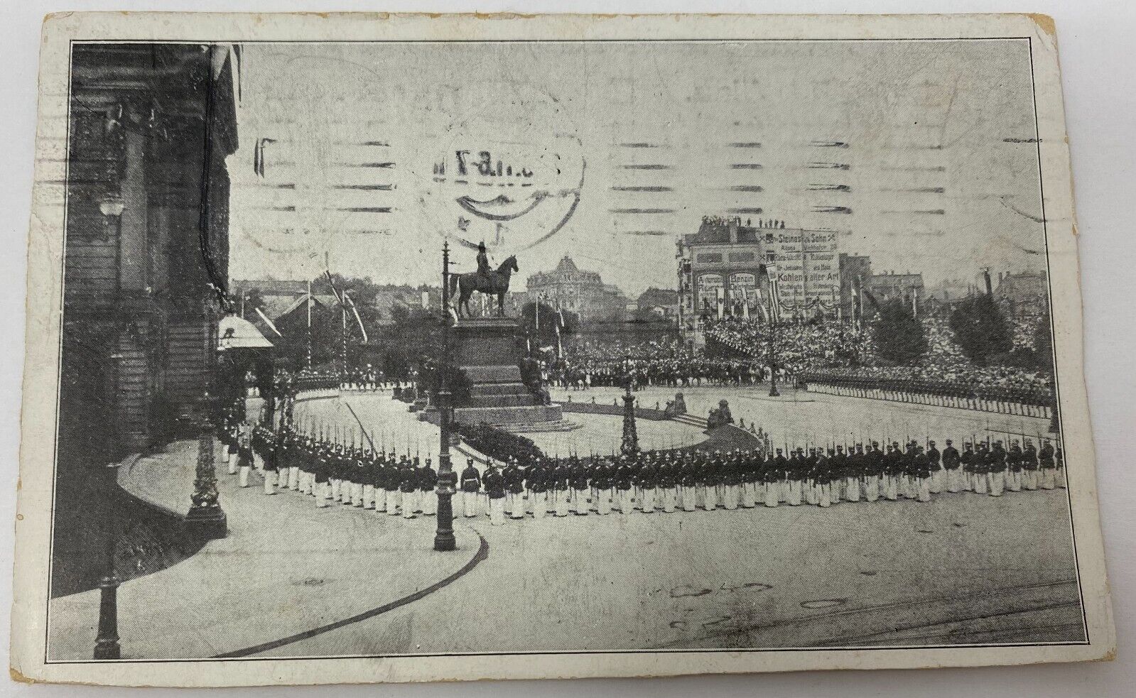 Kaiserparade In Altonia Postcard