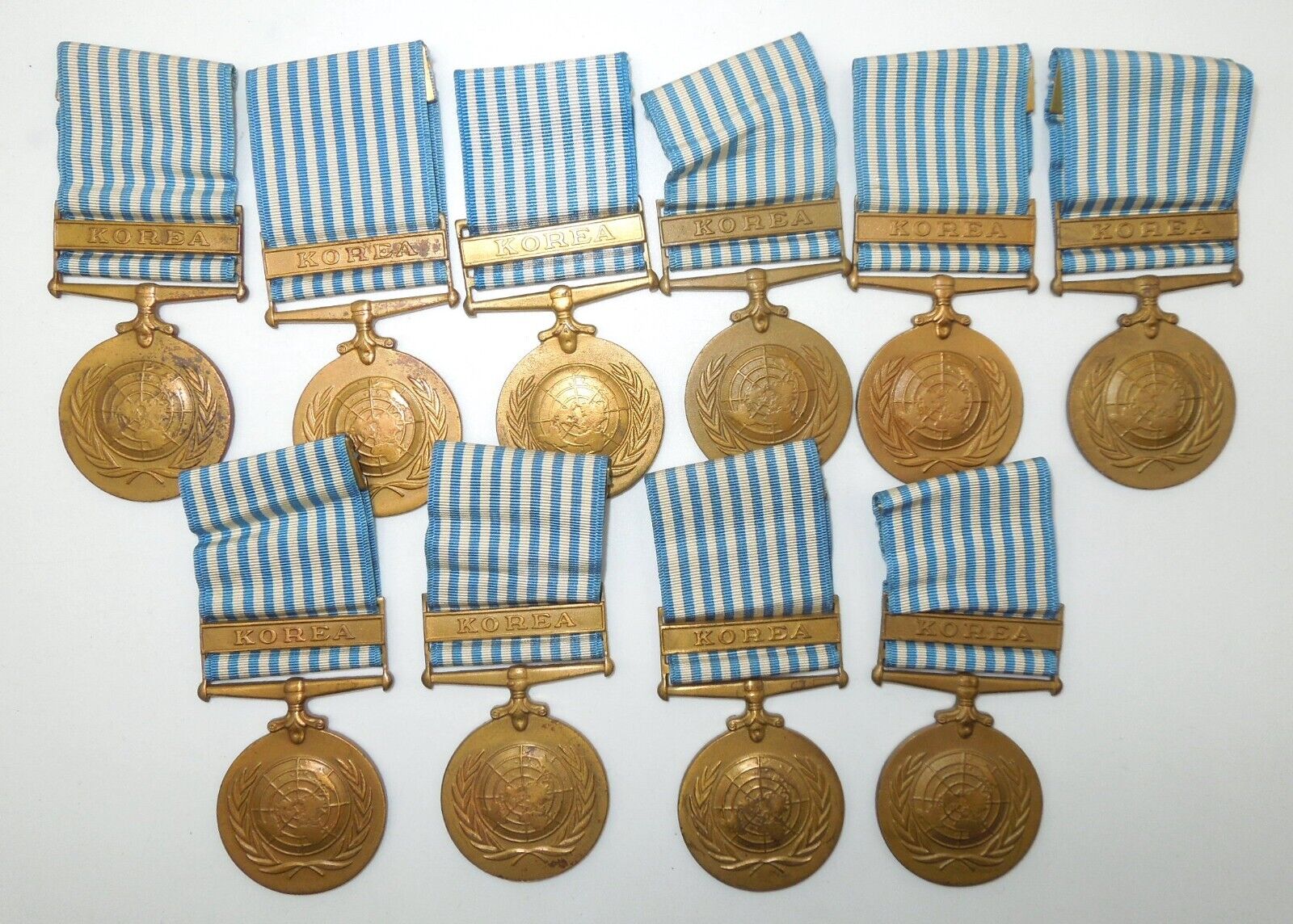 ONE (1) Original Period United Nations Service Korean War Medal UN Korea