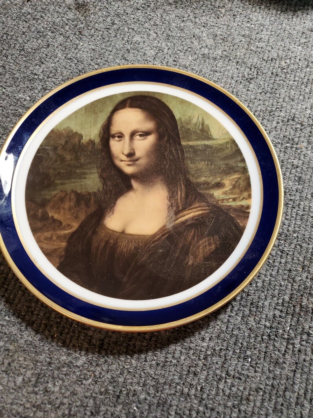 Mona Lisa Ceramic Decorative Collectible Plate 9\