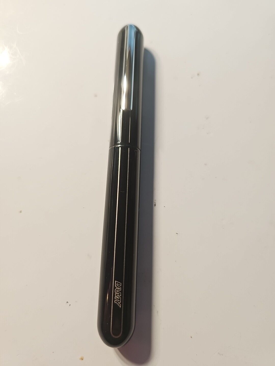 Lamy Dialog 3 Fountain Pen, 14k Gold retractable nib 6mm, black gloss piano new
