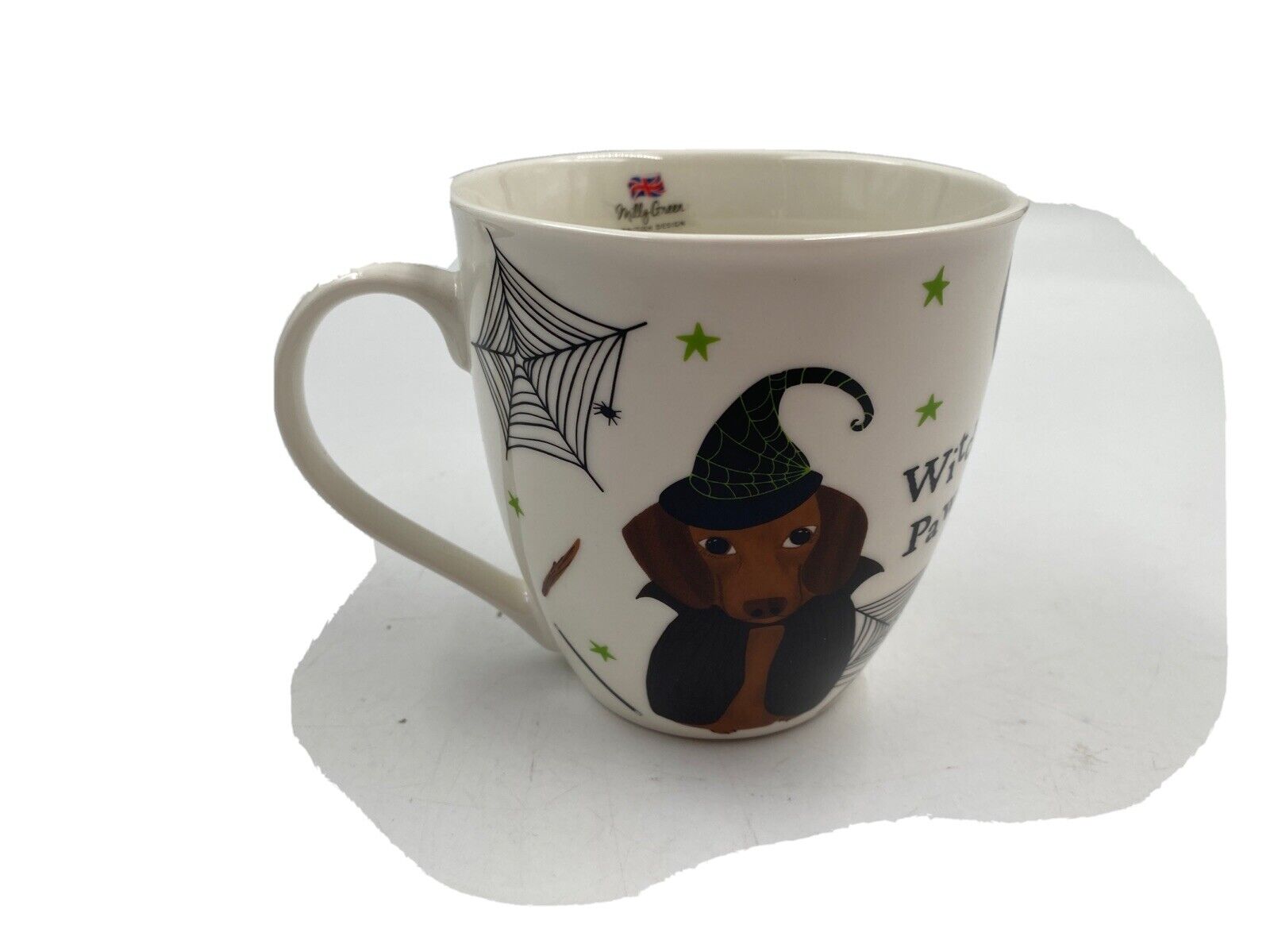 Milly Green Porcelain 18oz Witchy Paws Coffee Mug AA01B25022