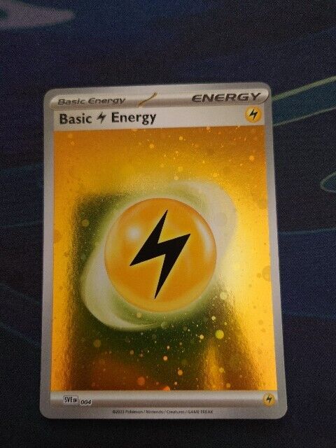 Pokemon TCG Holo Foil Lightning Energy Cards Scarlet & Violet 151
