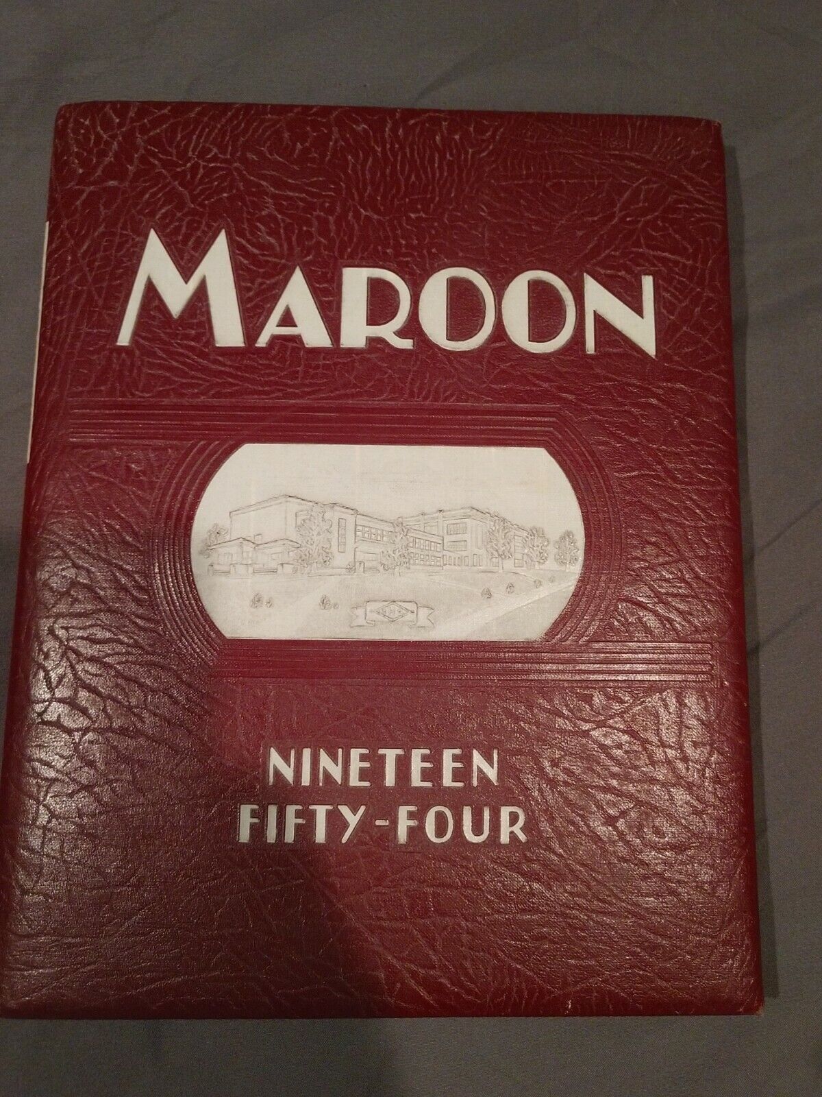 The Maroon High School Yearbook 1954
