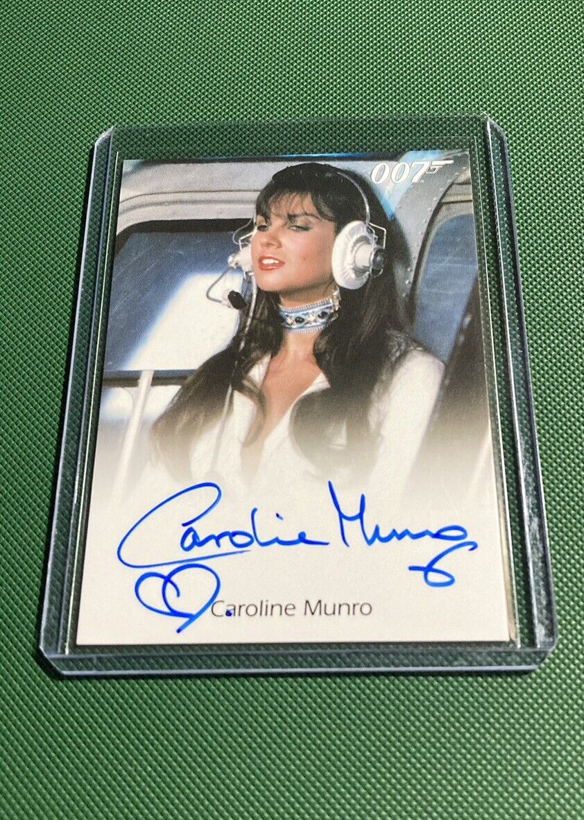 2015 Rittenhouse James Bond 007 Archives Caroline Munro Autograph Auto Card
