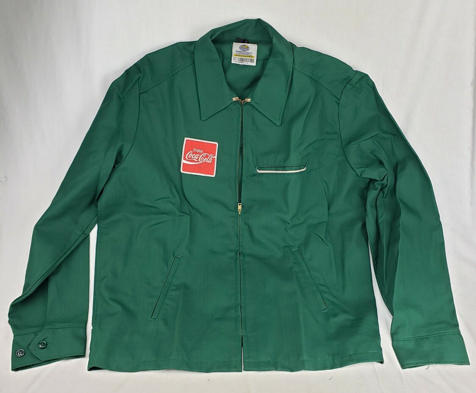 Vintage NOS Coca Cola Soda Delivery Employee Uniform Jacket Dead Stock Size LG