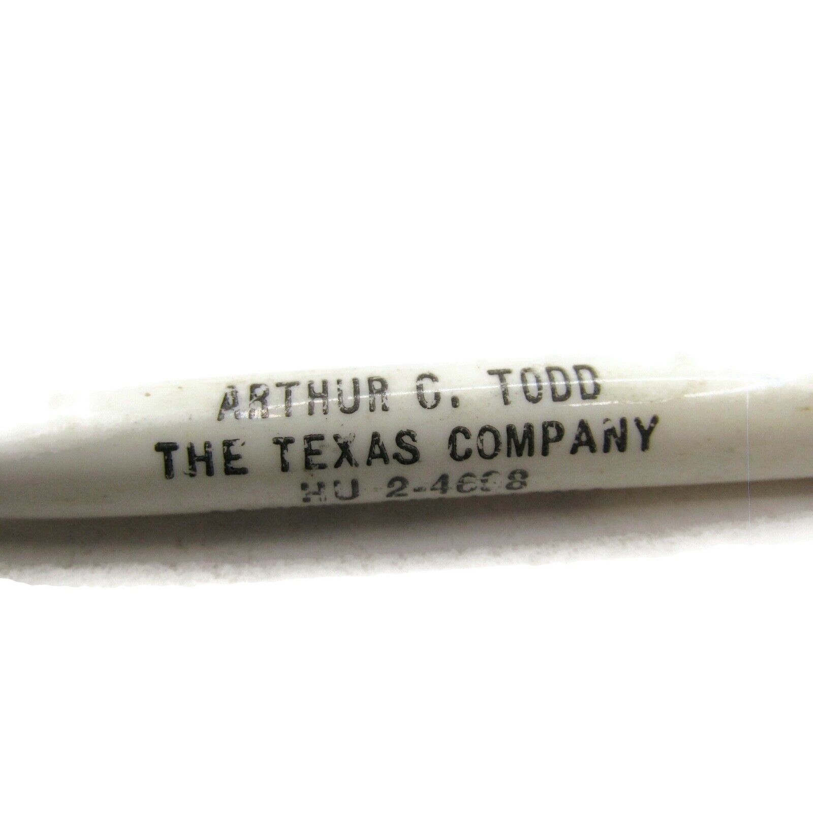 Arthur C. Todd The Texas Company Altus Oklahoma Advertising Pen Vintage