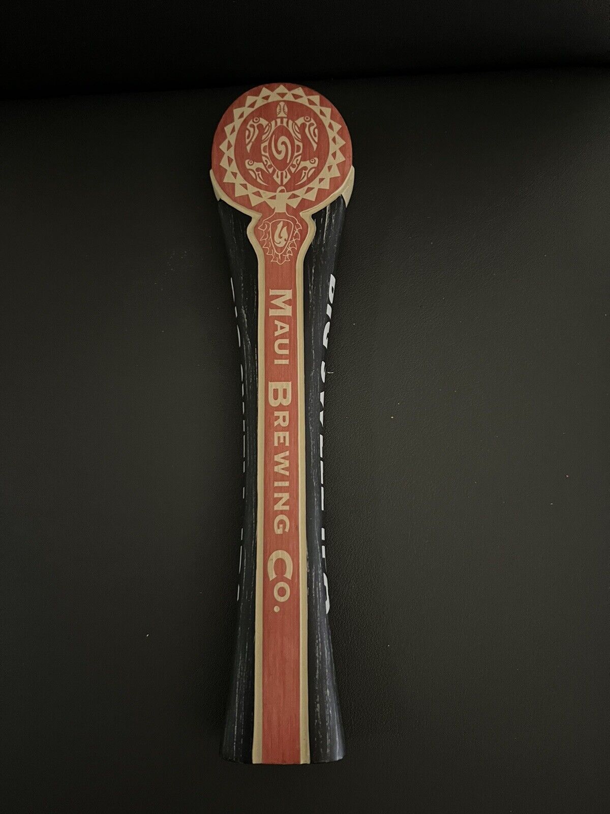 Maui Brewing Co. Big Swell Wooden Tap Handle. Measures 10 1/2” Tall. New.