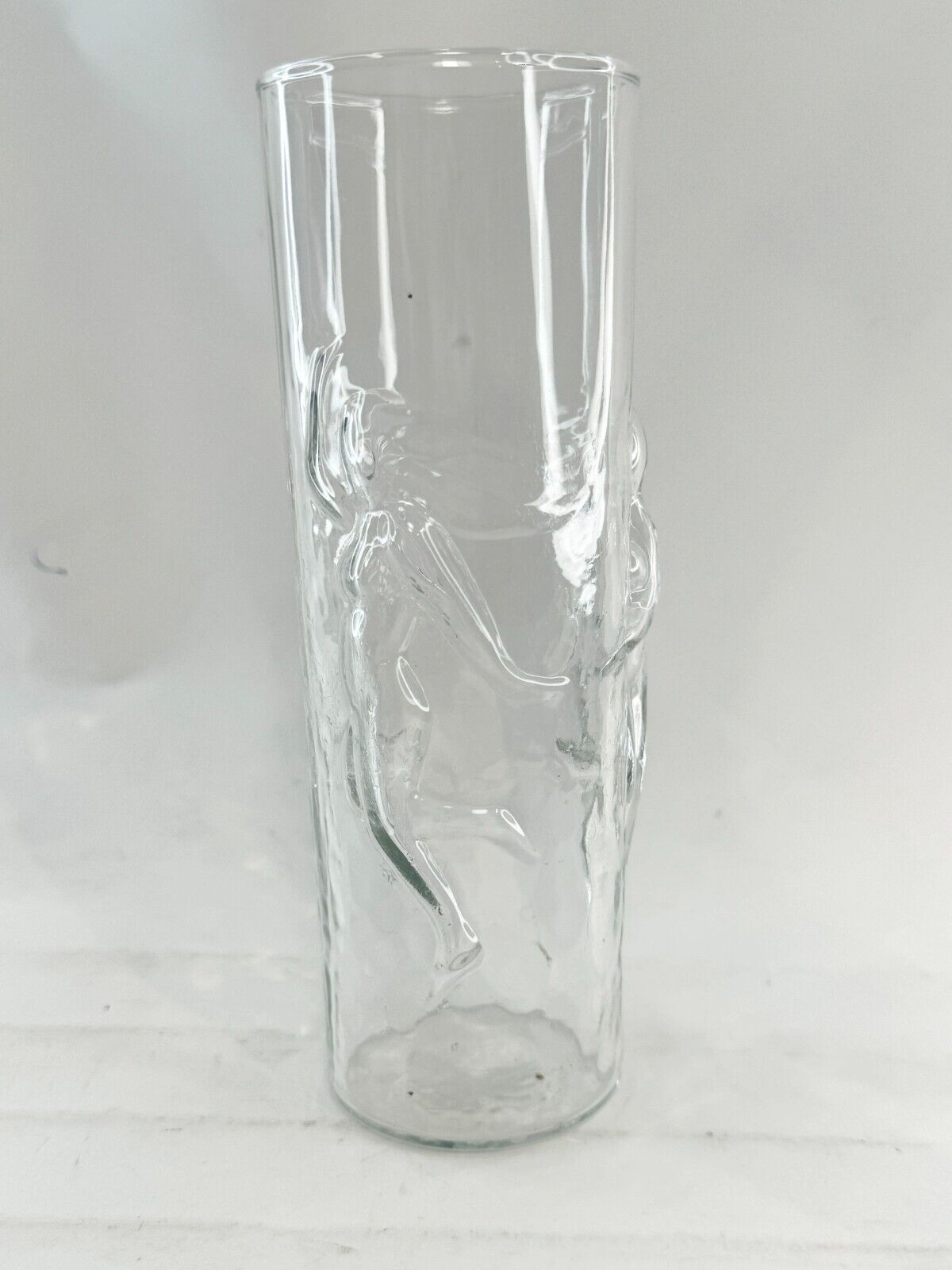 Vintage Libbey Clear Tumbler Vase 7\
