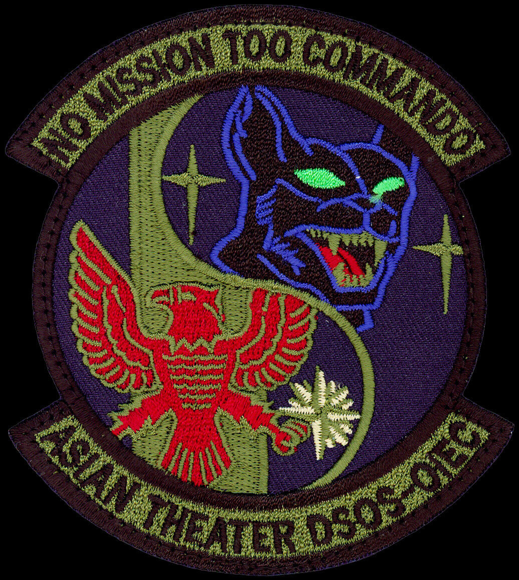 USAF 353rd SPECIAL OPERATIONS GROUP - ASIAN THEATER DSOS-OIECL - ORIGINAL PATCH