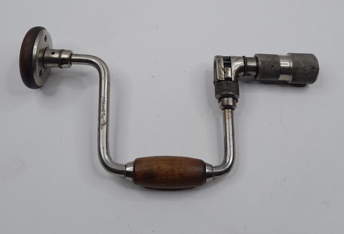 Vintage Hand Crank Drill Brace Tool Hibbard’s True Value