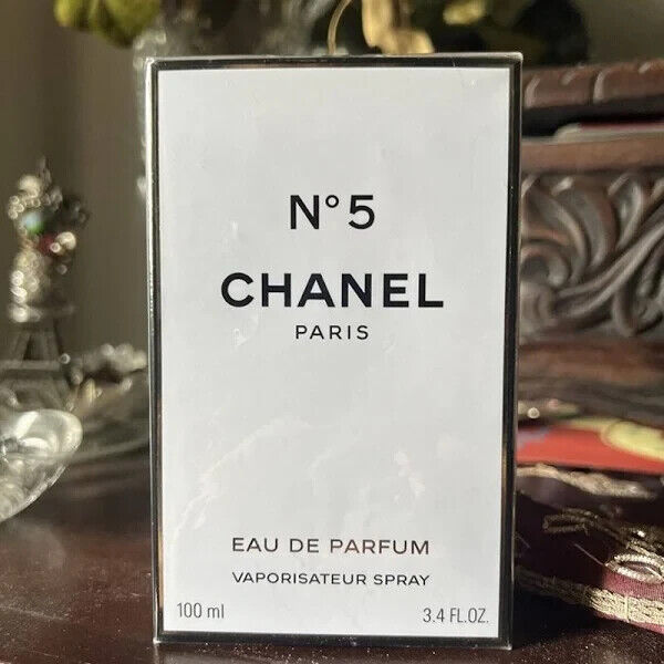 No 5 Paris 3.4 oz / 100ml Eau De Parfum Spray For Women Brand New Sealed
