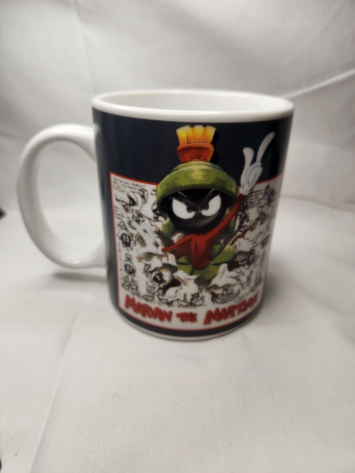 1995 Marvin the Martian Warner Bros Studio Store Mug Looney Tunes