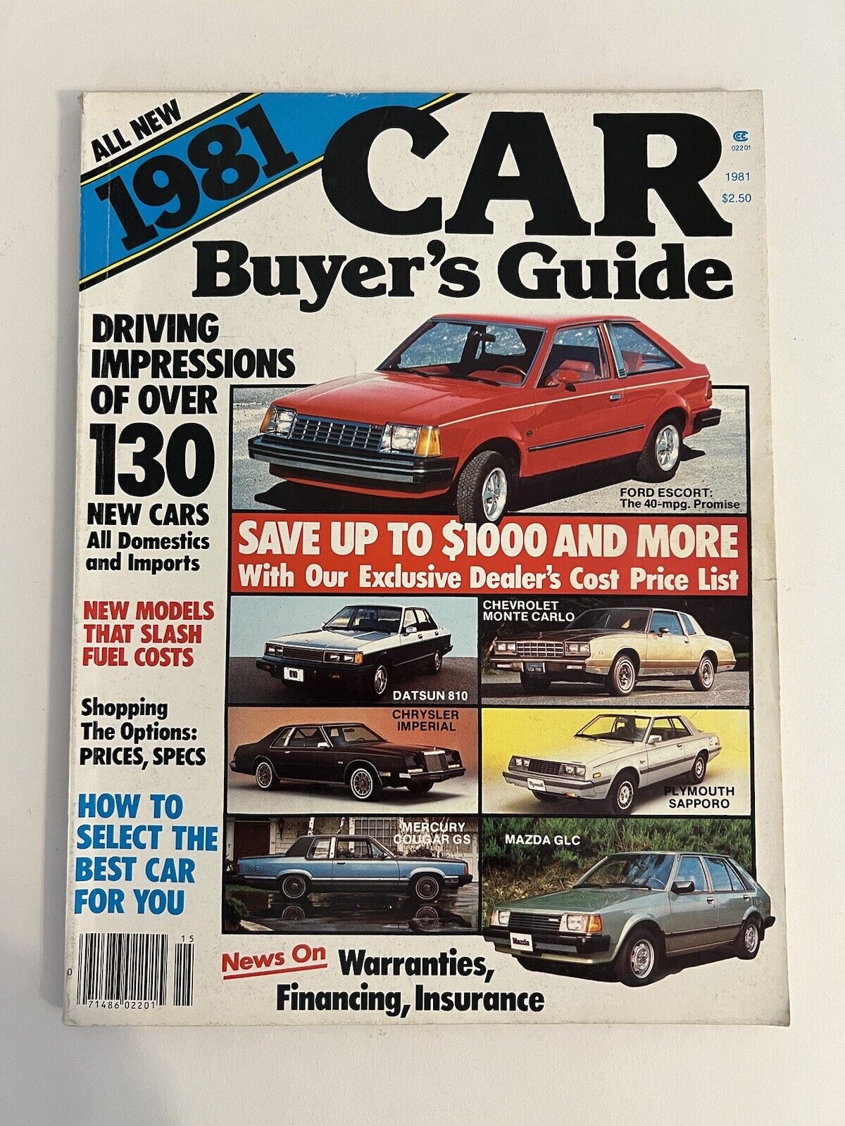 1981 Car Buyer’s Guide Harris Publications 