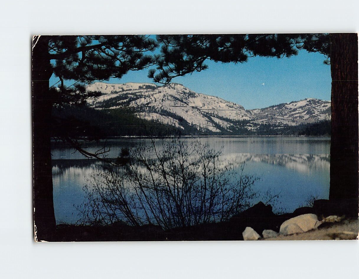 Postcard Donner Lake, California