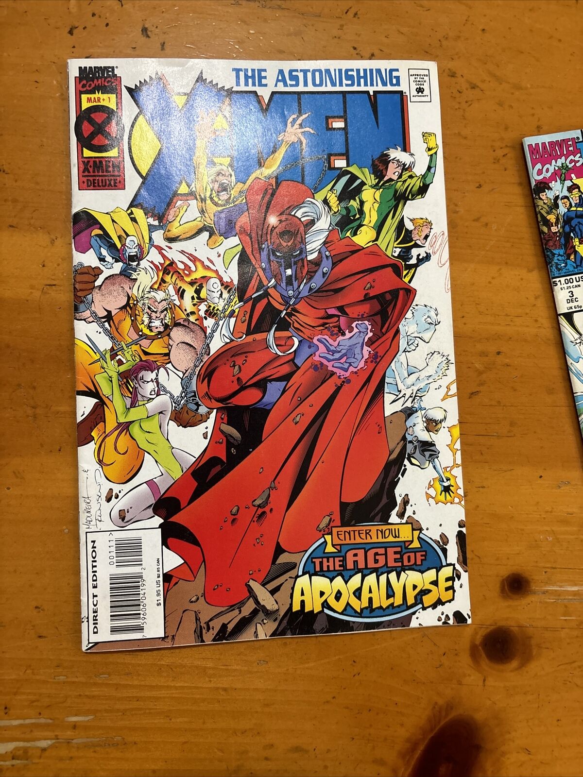 The Astonishing X-Men #1 March 1995 Marvel Comics Direct Edition Comic Book NM