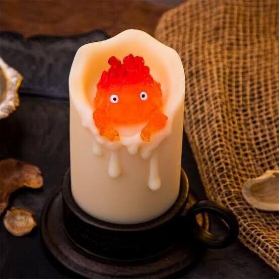 Studio Ghibli  Howl's Moving Castle   Calcifer's Flame Swaying Candlelight